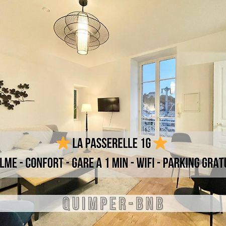 Le Passerelle 1G - Confort - Wifi - Centre Ville A Pied Кимпер Екстериор снимка